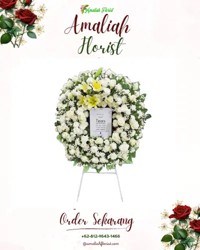 Krans Bunga Duka Cita giripawana